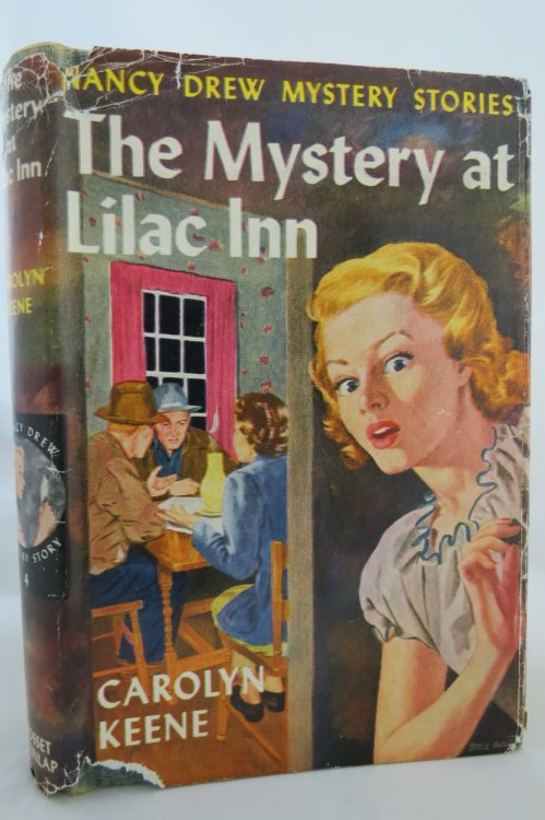 THE MYSTERY AT LILAC INN (NANCY DREW MYSTERY, BOOK 4) (DJ protected by a brand new, clear, acid-free mylar cover)