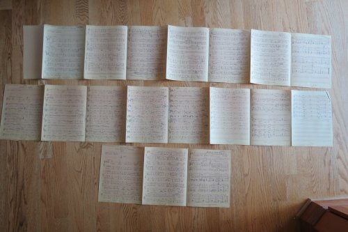 ORIGINAL SHEET MUSIC: WORDS AND MUSIC TO 