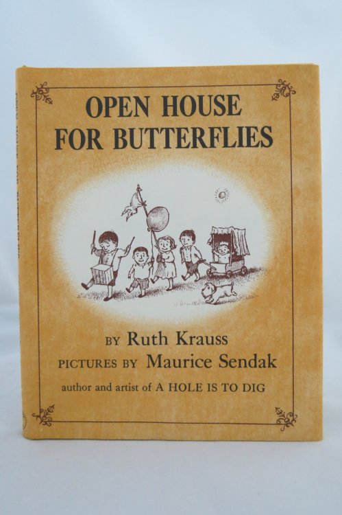 OPEN HOUSE FOR BUTTERFLIES (DJ protected by a brand new, clear, acid-free mylar cover)