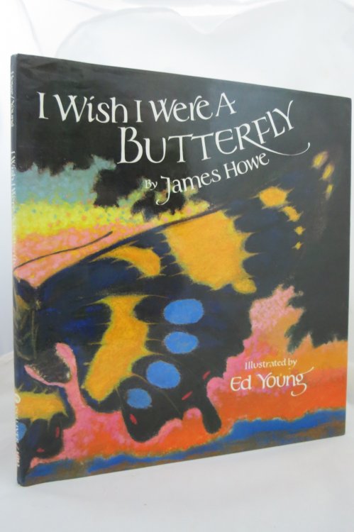 I WISH I WERE A BUTTERFLY (DJ protected by a brand new, clear, acid-free mylar cover)