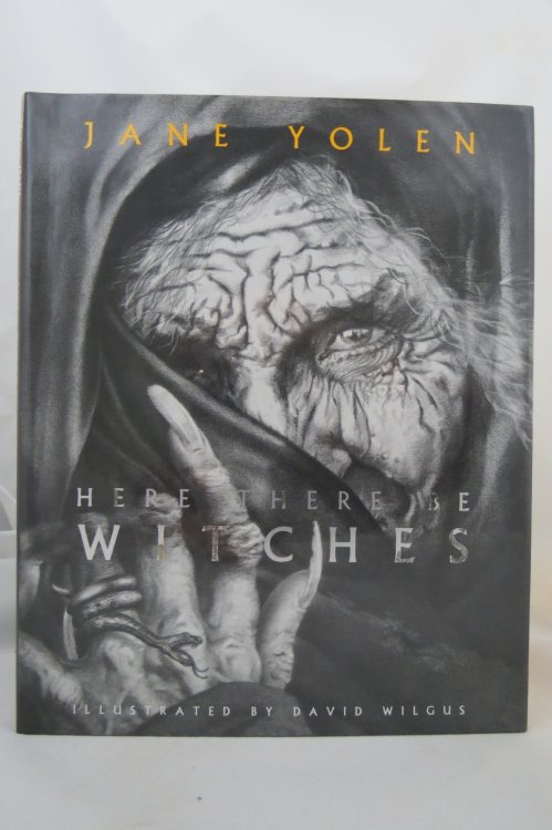 HERE THERE BE WITCHES (DJ is protected by a clear, acid-free mylar cover)