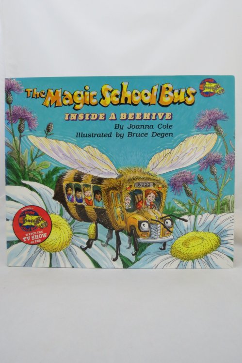 THE MAGIC SCHOOL BUS INSIDE A BEEHIVE (DJ is protected by a clear, acid-free mylar cover)