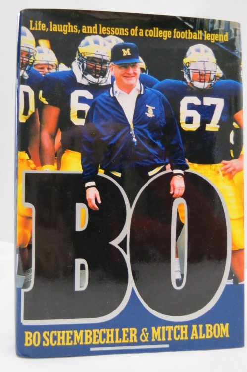 BO Life, Laughs, and Lessons of a College Football Legend (DJ is protected by a clear, acid-free mylar cover) (Signed by Author)