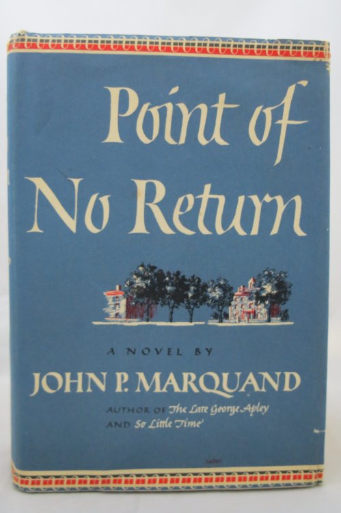 POINT OF NO RETURN (DJ is protected by a clear, acid-free mylar cover)