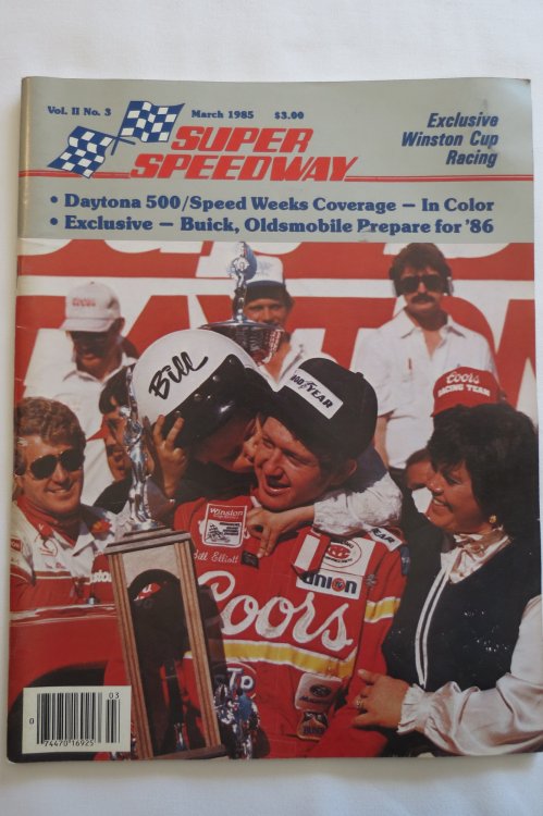 SUPER SPEEDWAY MAGAZINE, VOL. II NO. 3, MARCH 1985