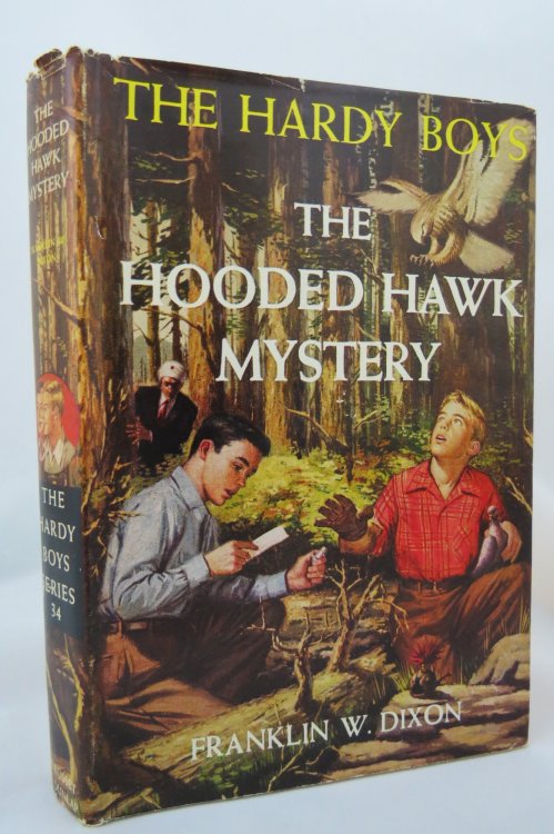 THE HARDY BOYS The Hooded Hawk Mystery (DJ is protected by a clear, acid-free mylar cover)