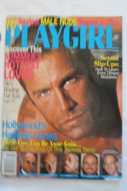 PLAYGIRL MAGAZINE JULY 1997