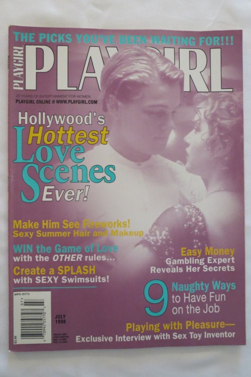 PLAYGIRL MAGAZINE July 1998