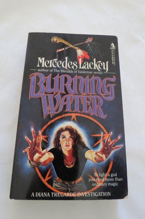 BURNING WATER (Signed by Author)