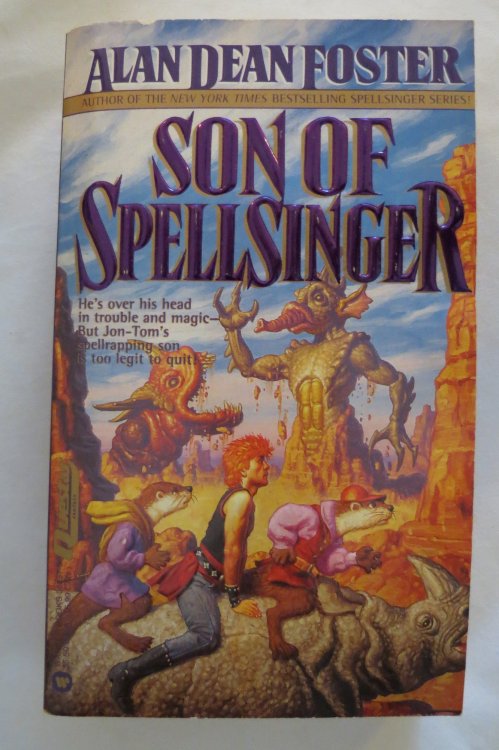 SON OF SPELLSINGER (Signed by Author)
