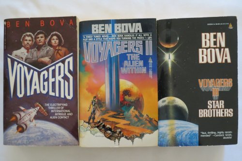 VOYAGERS; VOYAGERS II THE ALIEN WITHIN; VOYAGERS III STAR BROTHERS (3 BOOK SET) (Signed by Author)