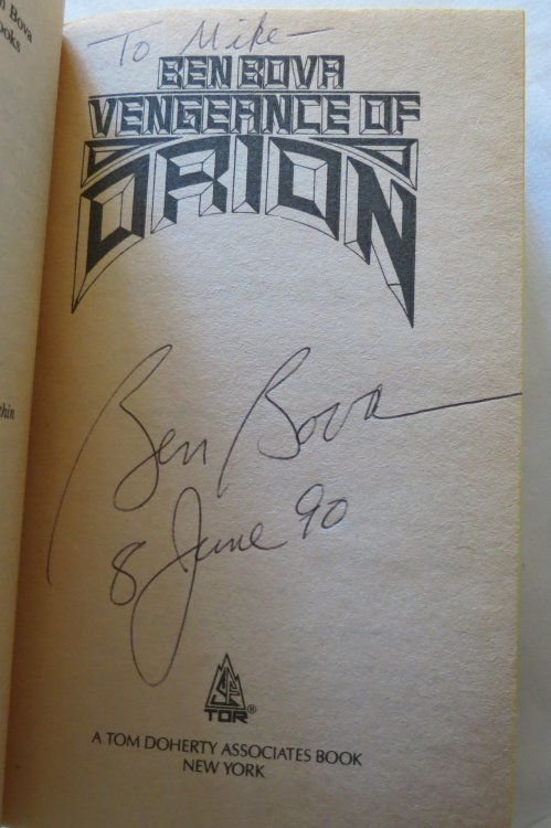 VENGEANCE OF ORION (Signed by Author)