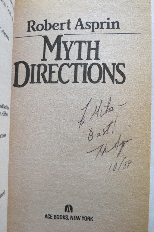 MYTH DIRECTIONS (Signed by Author)