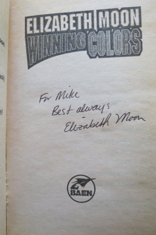 WINNING COLORS (Signed by Author)