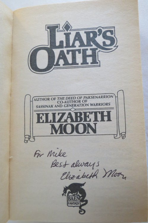 LIAR'S OATH (Signed by Author)