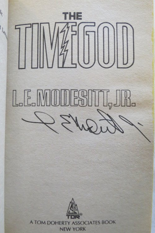 THE TIMEGOD (Signed by Author)