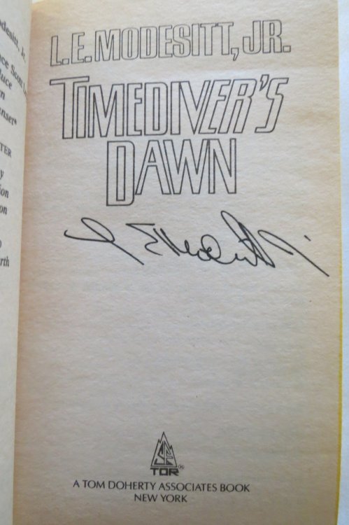 TIMEDIVER'S DAWN (Signed by Author)