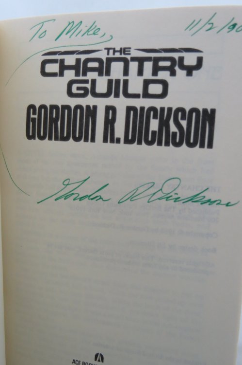 THE CHANTRY GUILD (DJ is protected by a clear, acid-free mylar cover) (Signed by Author)