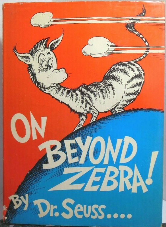 ON BEYOND ZEBRA! (DJ is protected by a clear, acid-free mylar cover)
