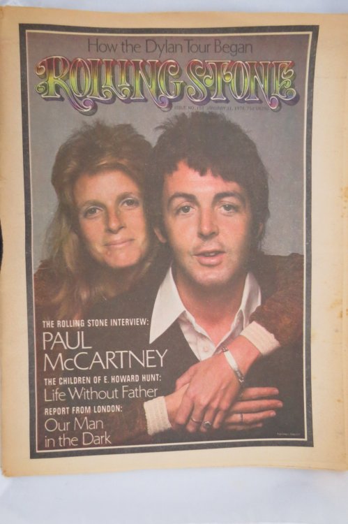 ROLLING STONE MAGAZINE # 153 JANUARY 31 1974 PAUL & LINDA MCCARTNEY