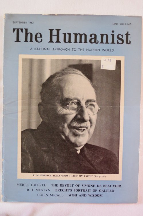 THE HUMANIST MAGAZINE SEPTEMBER 1963 (Journal of the British Humanist Movement)