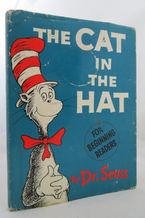 THE CAT IN THE HAT (DJ is protected by a clear, acid-free mylar cover)