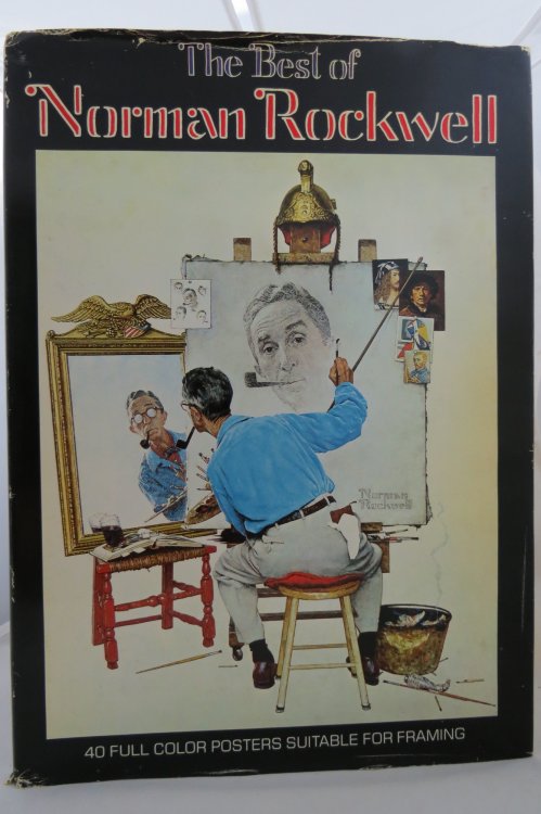 THE BEST OF NORMAN ROCKWELL (DJ is protected by a clear, acid-free mylar cover)
