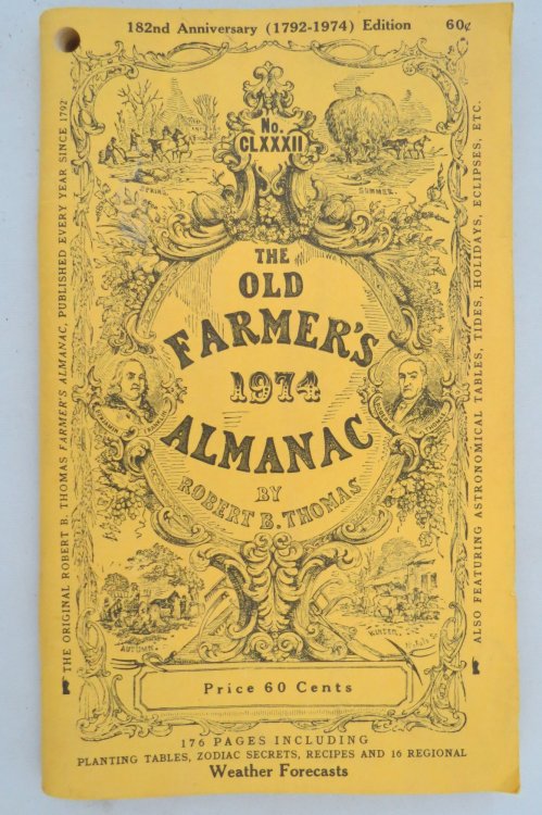 THE OLD FARMER'S ALMANAC 1974