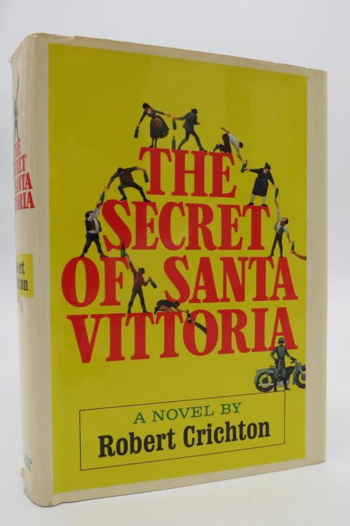 THE SECRET OF SANTA VITTORIA (DJ protected by a brand new, clear, acid-free mylar cover)