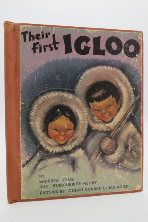 THEIR FIRST IGLOO - ON BAFFIN ISLAND