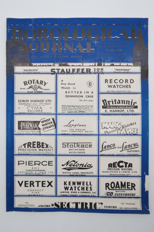HOROLOGICAL JOURNAL, JUNE 1950