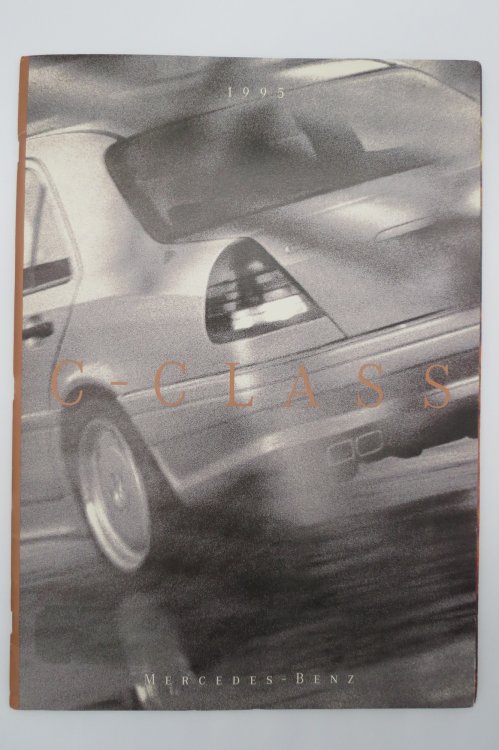 1995 C-CLASS MERCEDES-BENZ CATALOG BROCHURE