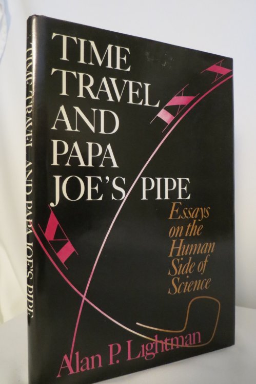 TIME TRAVEL AND PAPA JOE'S PIPE (DJ protected by clear, acid-free mylar cover)