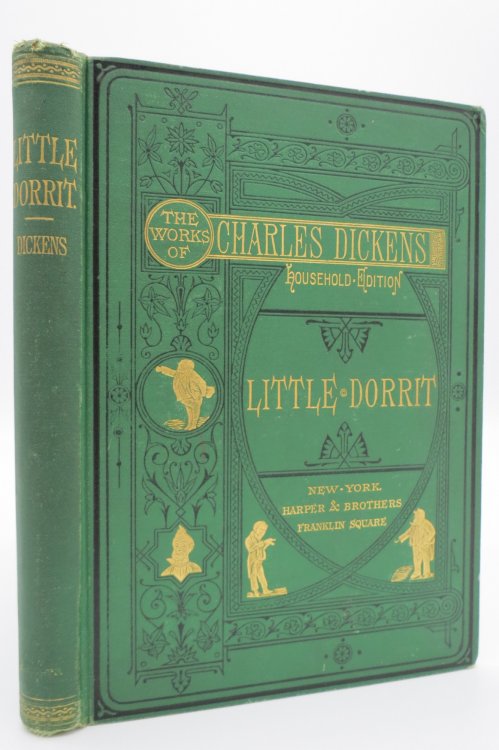 LITTLE DORRIT (FROM THE WORKS OF CHARLES DICKENS HOUSEHOLD EDITION) (Fine Victorian Binding)