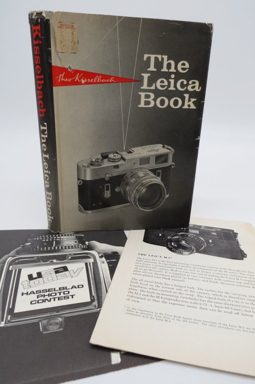 THE LEICA BOOK (DJ Protected by a Brand New, Clear, Acid-Free Mylar Cover)