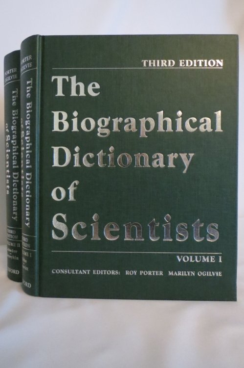 THE BIOGRAPHICAL DICTIONARY OF SCIENTISTS 2 Volume Set
