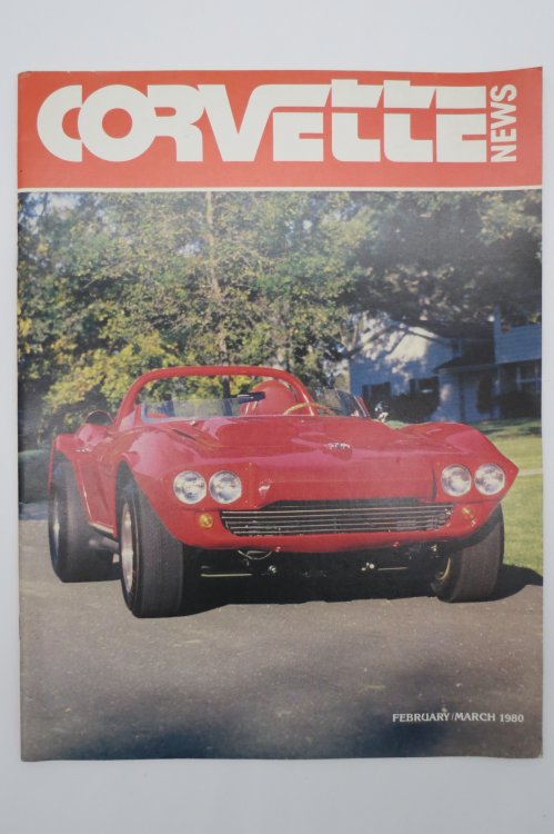 CORVETTE NEWS MAGAZINE, FEBRUARY / MARCH 1980