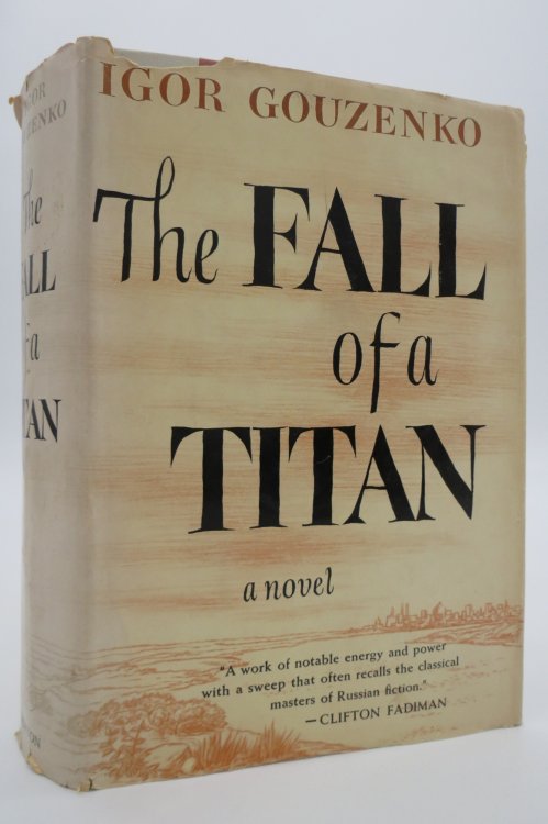 THE FALL OF A TITAN (DJ Protected by a Brand New, Clear, Acid-Free Mylar Cover)