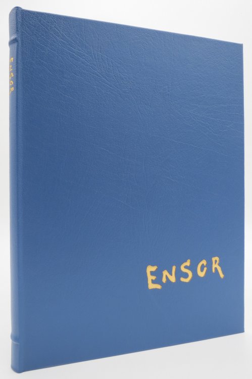 JAMES ENSOR (GREAT ART AND ARTISTS) (Leather Bound) (Provenance: Israeli Artist Avraham Loewenthal)