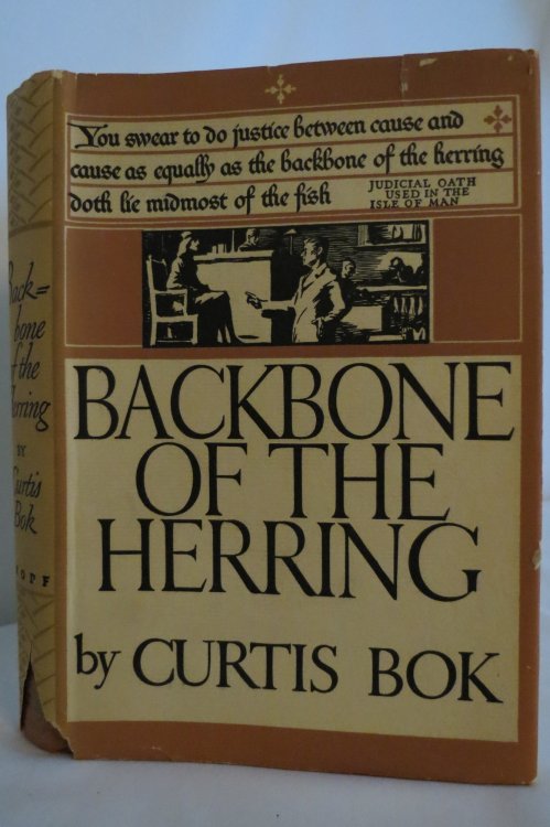 BACKBONE OF THE HERRING (DJ protected by clear, acid-free mylar cover)