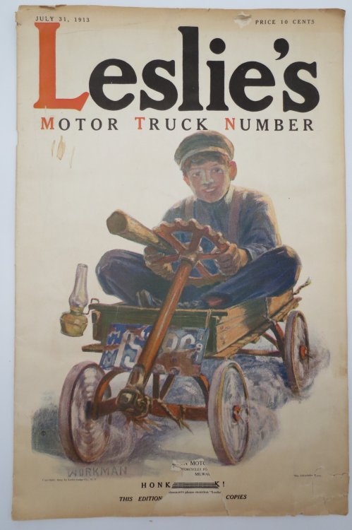 LESLIE'S MAGAZINE, JULY 31, 1913