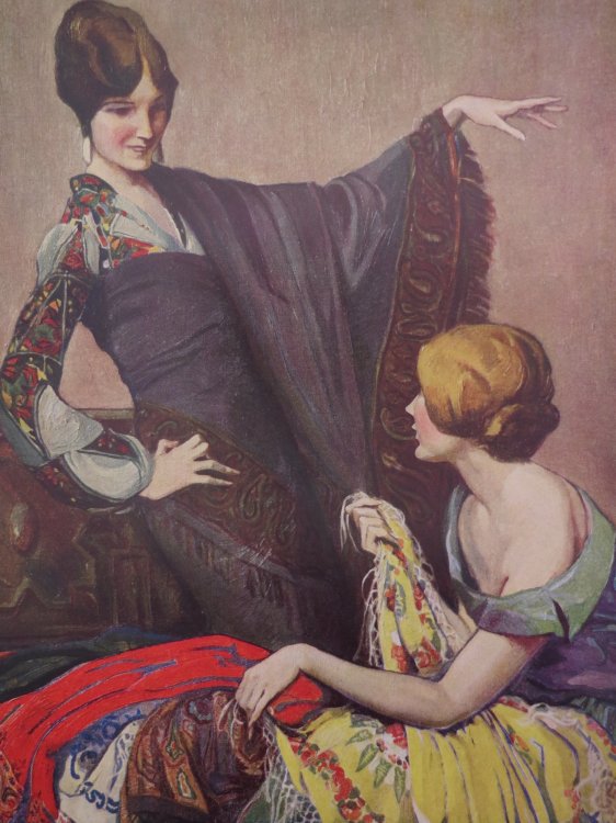 VINTAGE ART DECO LOVELY LADIES 