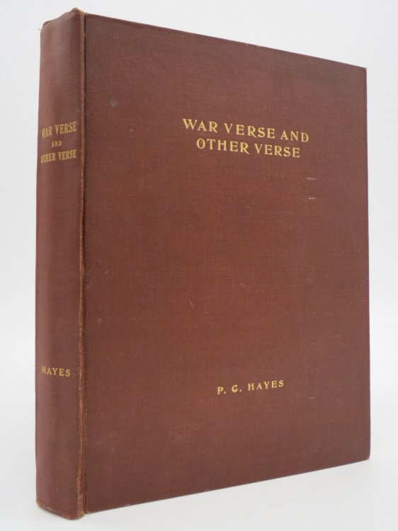 WAR VERSE AND OTHER VERSE