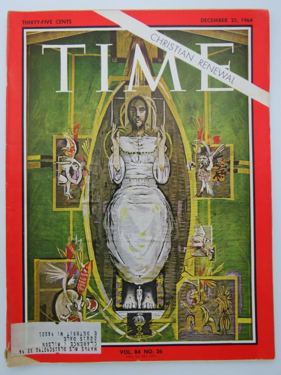 TIME MAGAZINE DECEMBER 25, 1964 (CHRISTIAN RENEWAL)