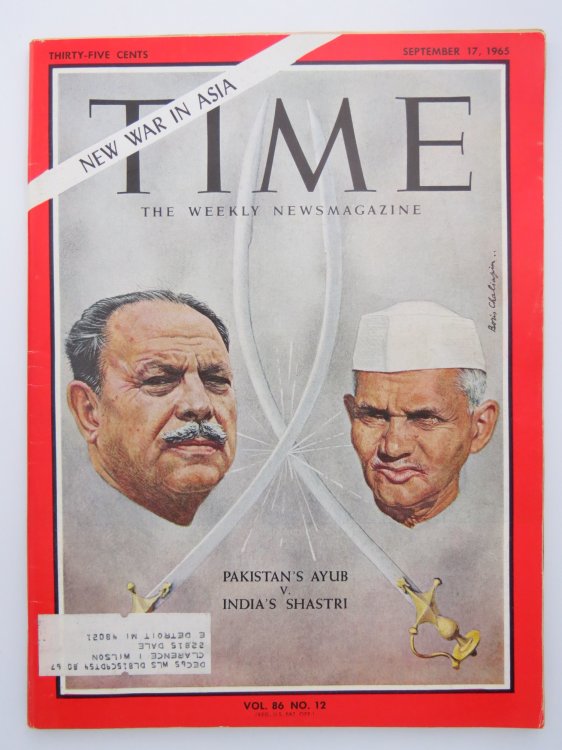 TIME MAGAZINE SEPTEMBER 17, 1965 (NEW WAR IN ASIA)