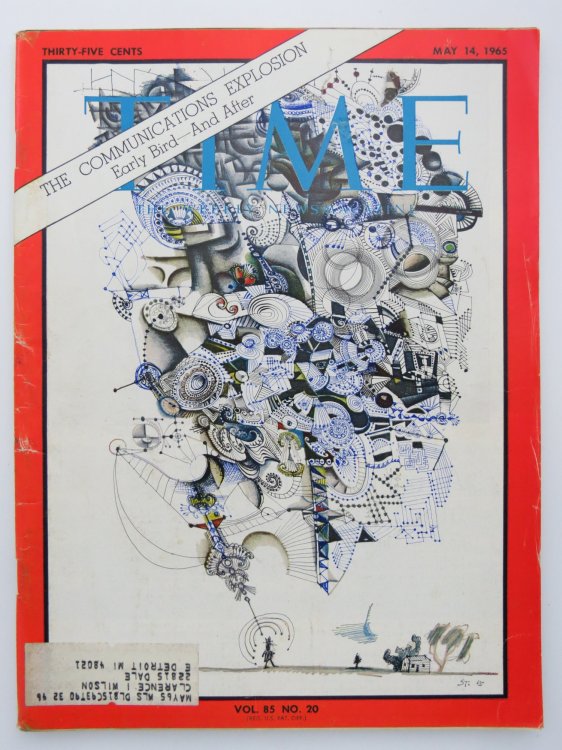TIME MAGAZINE MAY 14, 1965 (THE COMMUNICATIONS EXPLOSION)