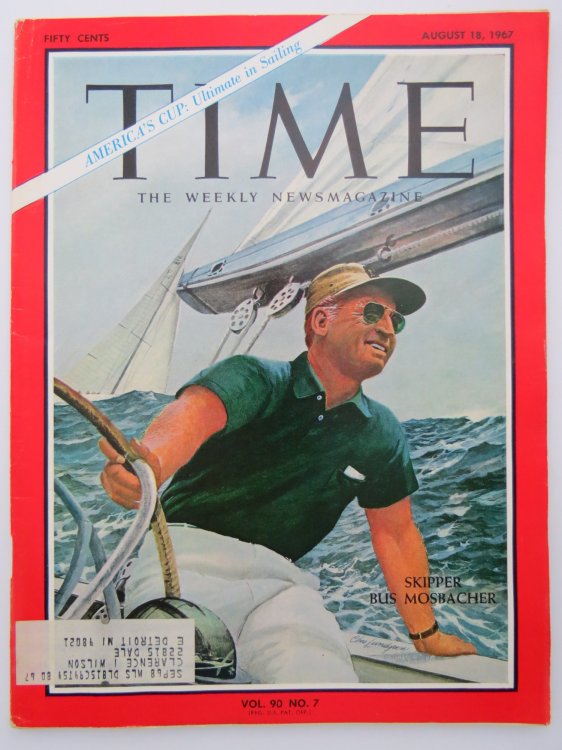 TIME MAGAZINE AUGUST 18, 1967 (SKIPPER BUS MOSBACHER)