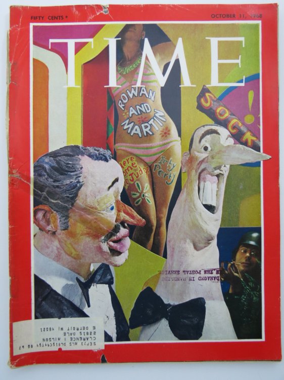 TIME MAGAZINE, OCTOBER 11, 1968 (ROWAN AND MARTIN)
