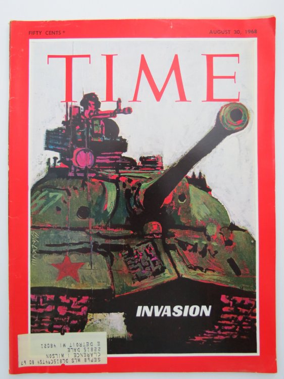 TIME MAGAZINE AUGUST 30, 1968 (INVASION)
