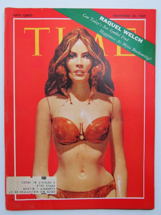 TIME MAGAZINE, NOVEMBER 28, 1969 (RAQUEL WELCH)